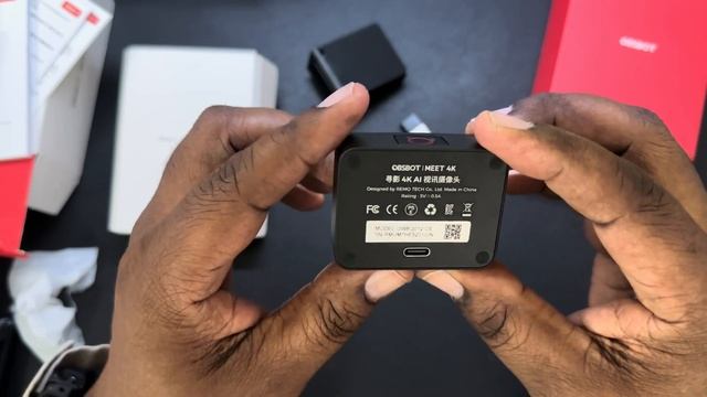 OBSBOT Meet 4K Unboxing And Demo