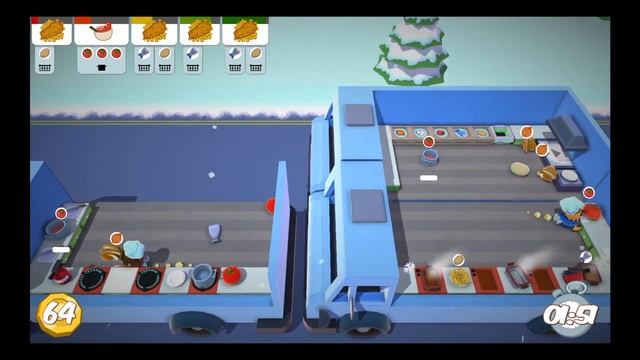 OVERCOOKED! Girlfriend is TERRIBLE(PS4) (No Commentary) смотреть онлайн