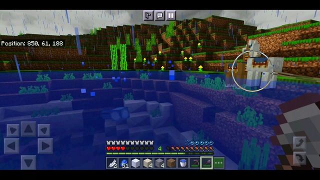 HOW TO MAKE BLUE CONCRETE IN MINECRAFT #42 смотреть онлайн