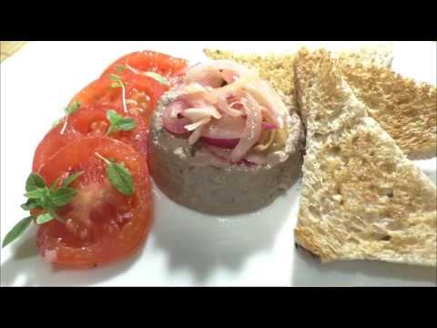 Домашний паштет из куриной печени смотреть онлайн