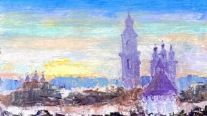 Картина Вечер в Астрахани - Картины serjbond