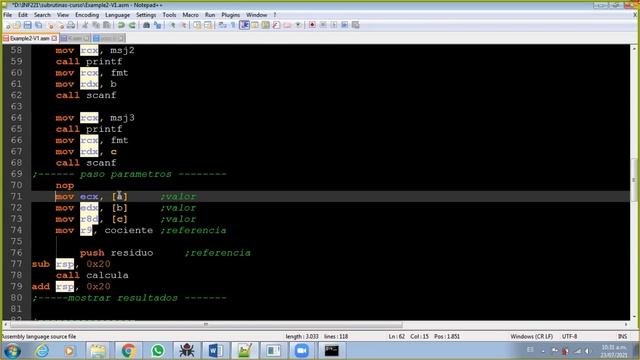 PROGRAMACION ENSAMBLADOR || Clase 35 смотреть онлайн