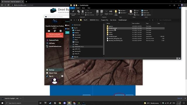 How to get custom icons in dead by daylight- Only for epic games смотреть онлайн
