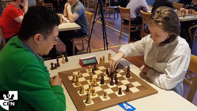 L. Razafindralambo (1583) vs V. Nefedova (new). Chess Fight Night. CFN. Blitz смотреть онлайн