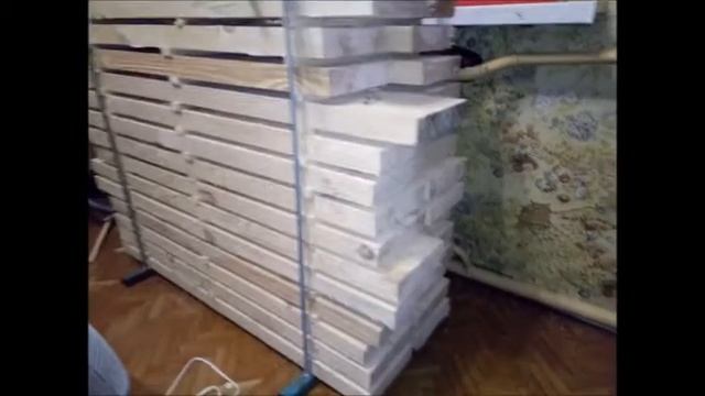 прес для сушки досок