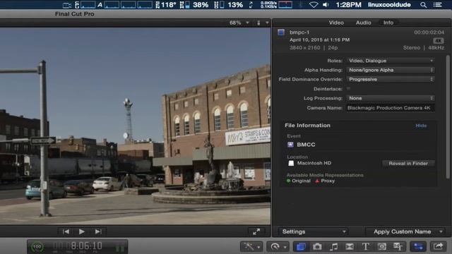 Final Cut Pro X supports basic LUTs смотреть онлайн