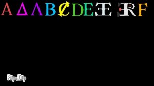 all unifon alphabet lore characters but bad