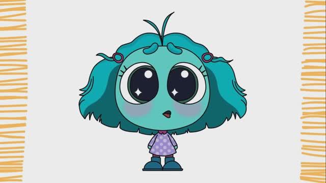 Как нарисовать ЗАВИСТЬ из мультфильма Головоломка I Шаг за шагом смотреть онлайн