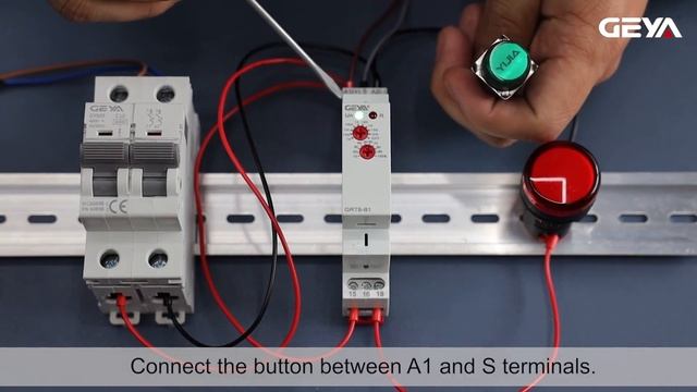 How to use a delay off time relay GRT8-B1 | Geya Electric смотреть онлайн