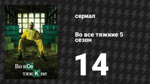 Во все тяжкие 5 сезон 14 серия «Озимандия» (сериал, 2013)
