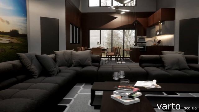 lounge area in the office modeling and animation and animation смотреть онлайн