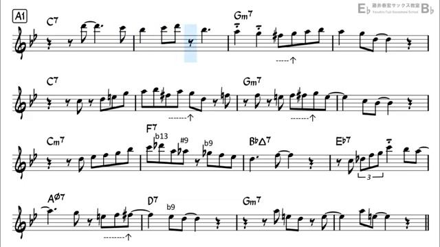 Love for Sale - Backing Track with Sheet Music for Alto Sax смотреть онлайн