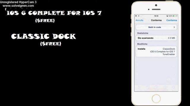 Come trasformare ios 7 in ios 6 (cydia) смотреть онлайн
