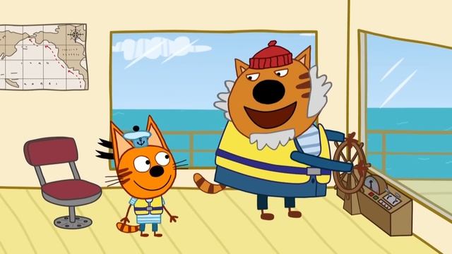Kid-E-Cats | A Whale of a Time - Episode 42 | Cartoons for kids смотреть онлайн