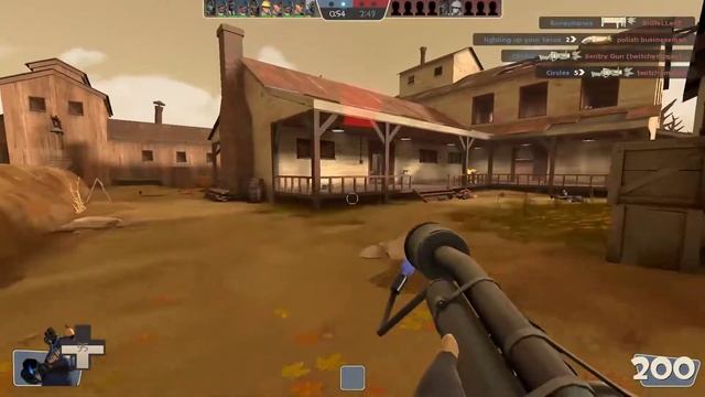 Team Fortress 2 Gameplay Saxton Hale смотреть онлайн