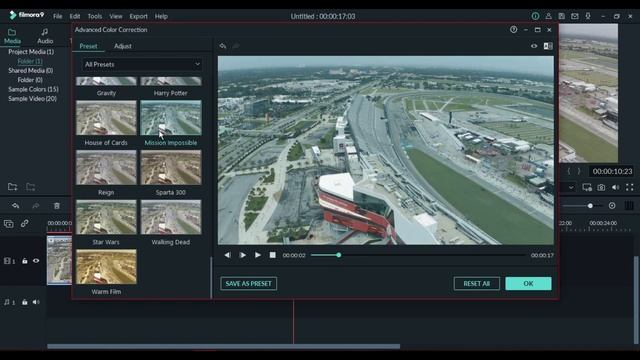 Color Grading in Filmora 13 - Get Pro Film Cinematic Look  High Resolution