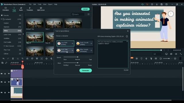 New Wondershare Filmora Animation | Filmora animated explainer videos | Tutorial смотреть онлайн