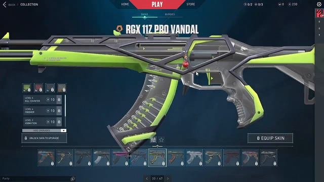 VALORANT RGX 11Z PRO VANDAL!!!!!!! смотреть онлайн