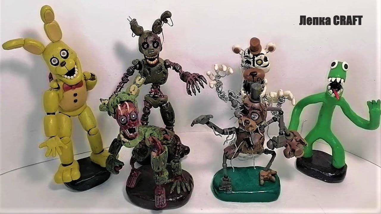 Как слепить аниматроников ► Dormitabis #1 ЛЕПКА CRAFT смотреть онлайн