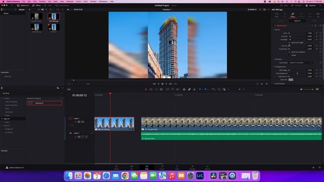 Blanking Fill for Vertical Video and Image Assets | DaVinci Resolve 18 смотреть онлайн