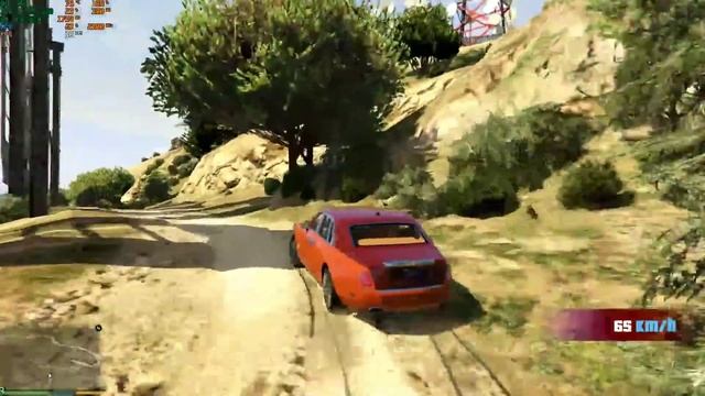Rolls Royce Phantom | Test Drive | Highway and Offroading | GTA 5 смотреть онлайн