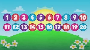 Count And Move - Счет до 20 на английском для детей