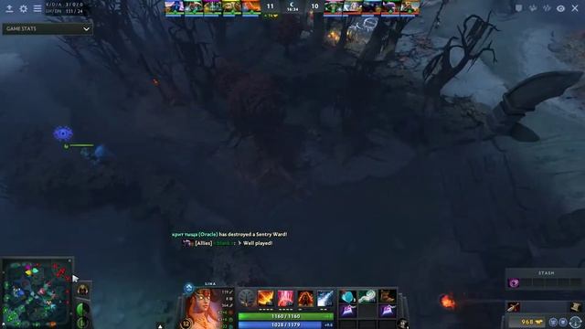 Scandal plays Lina Dota 2 Full Game смотреть онлайн