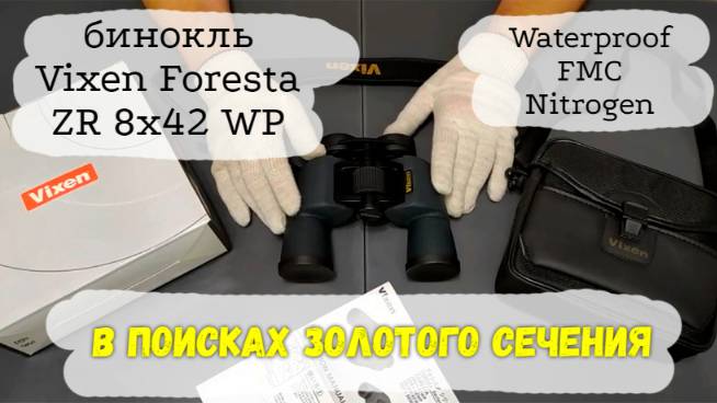 бинокль Vixen Foresta ZR 8x42 WP в поисках золотого сечения смотреть онлайн