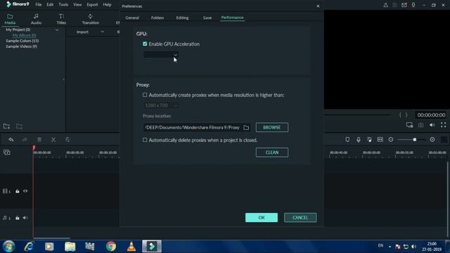 How to|| Create Proxy files|| and ||Proxy project files|| in ||Wondershare filmora 9 tutorial || смотреть онлайн