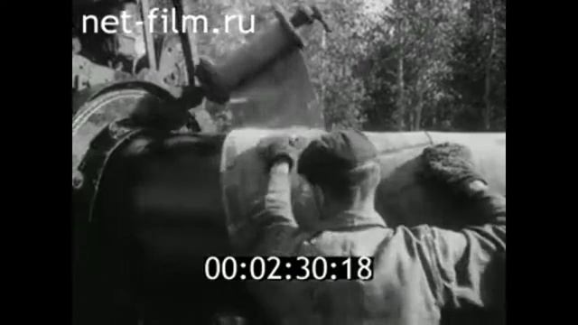 1959г. Брянск. строительство газопровода смотреть онлайн