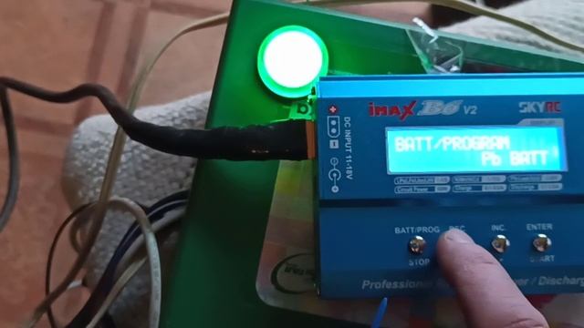 Зарядка 80А свинцового АКБ