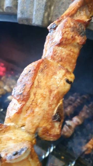 Рёбрышки на мангале. Доставка еды в Краснодаре #шашлык #шашлыкюга