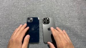 iPhone 13 или iPhone 15 pro Личный Опыт сравнения