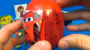 6 surprise eggs Disney PIXAR Cars HELLO KITTY SpongeBob Chupa Chups Trolls MASHA eggs mymillionTV