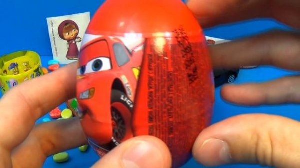 6 surprise eggs Disney PIXAR Cars HELLO KITTY SpongeBob Chupa Chups Trolls MASHA eggs mymillionTV