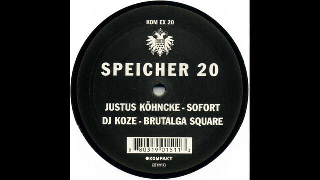 Justus Köhncke - Sofort (Techno 2004) смотреть онлайн