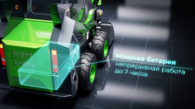 #Кургандормаш Электропогрузчик МЭП-1000 (Hard-E) смотреть онлайн