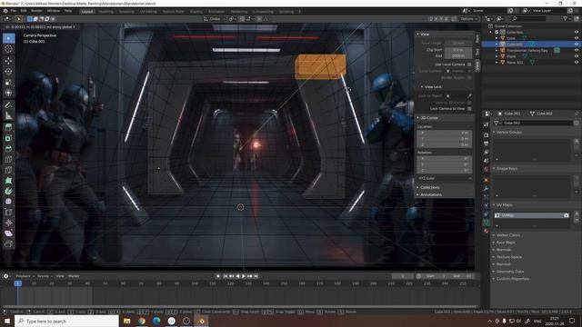 Blender 2.8 Mandalorian Camera Mapping (Projection) Tutorial! смотреть онлайн