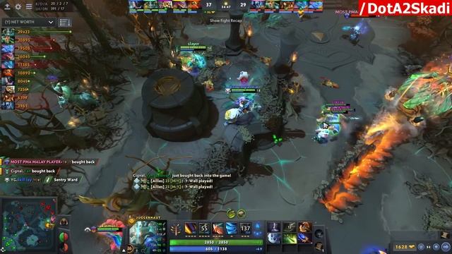 23savage Medusa vs Fnatic Raven Juggernaut Epicgame 11K MMR Top Tier Carry Batttle Dota 2 Gameplay смотреть онлайн