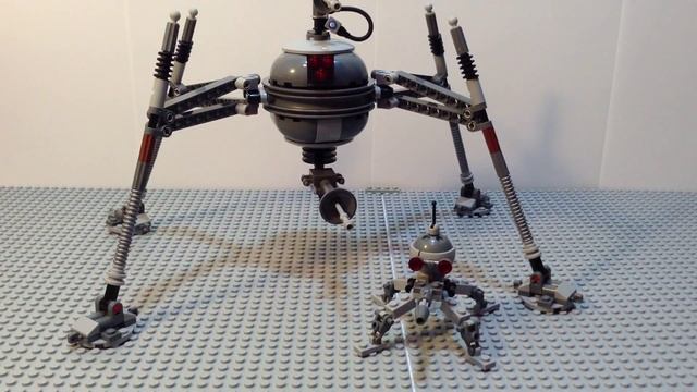 Lego Star Wars Homing Spider Droid Set Review смотреть онлайн