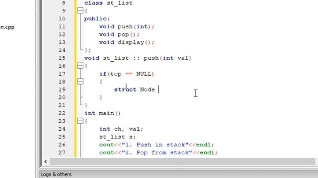 Stack using Linked List смотреть онлайн