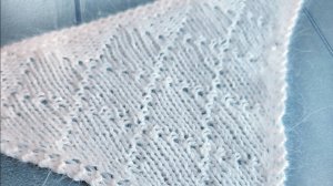 Шаль- косынка. Описание МК