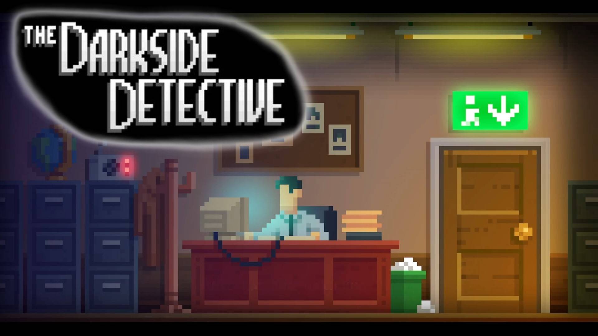 The Darkside Detective, прохождение, ч.1 (запись стрима ВК Видео Лайв) смотреть онлайн