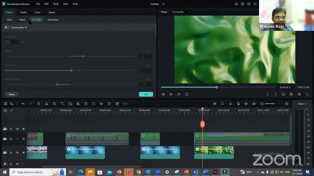Wondershare Filmora 12 – Class 4 - Green Screen | Chrome Key | Creating Animated Backgrounds смотреть онлайн