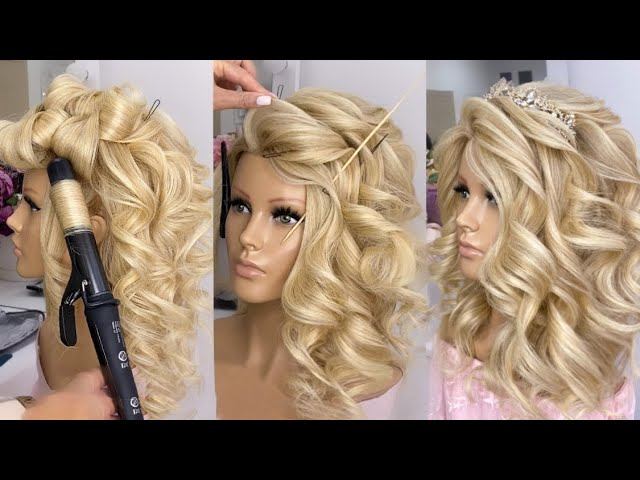 Как Сделать Локоны? Быстрая и Простая Прическа смотреть онлайн