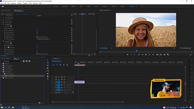 VHS EFEKTİ İLE VİDEO ESKİTME NASIL YAPILIR ? | Premiere Pro Dersleri смотреть онлайн
