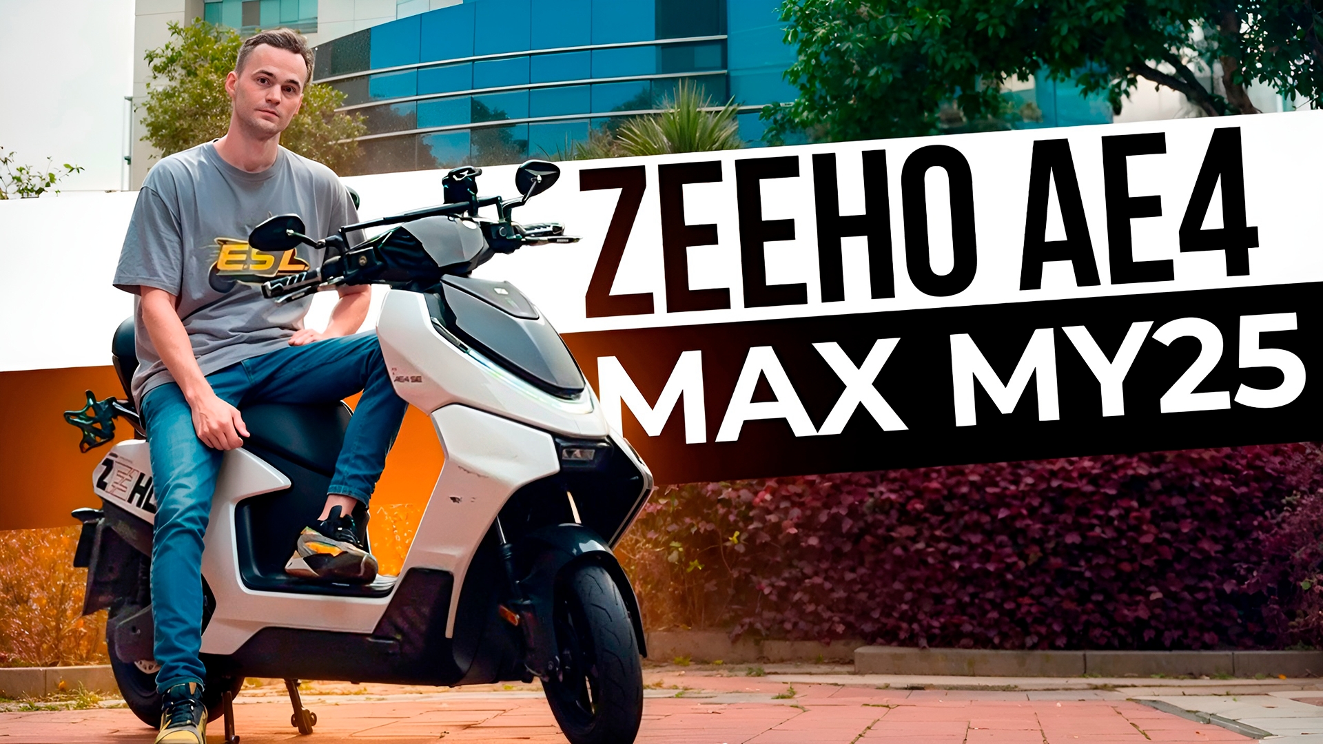 Zeeho AE4 Max MY25, лучше чем Ninebot смотреть онлайн