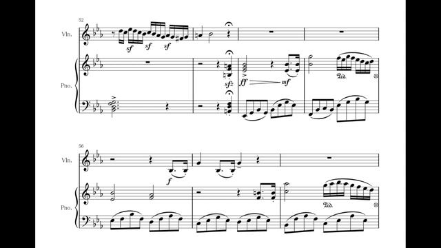 i. allegretto (diluc violin sonata) смотреть онлайн