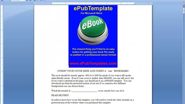 Downloading the ePub template file for MS Word смотреть онлайн