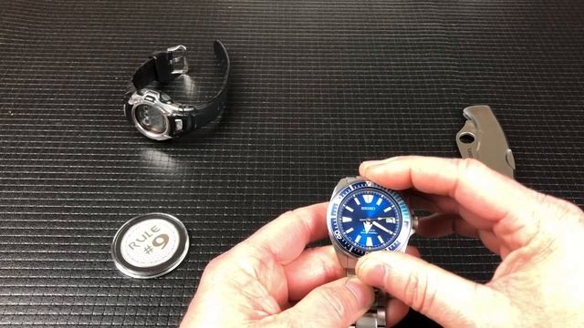 Seiko Samurai Blue Lagoon Review смотреть онлайн